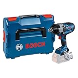 Bosch Professional BITURBO Akku-Drehschlagschrauber GDS 18V-1600 HC (3/4' mit hoher Durchzugskraft, 1.600 Nm Anziehmoment und 2.200 Nm Losbrechmoment, inkl. Bluetooth-Modul GCY 42, ohne Akkus, L-BOXX)