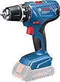 Bosch Professional 18V System Akku Bohrschrauber GSR 18V-21 (max. Drehmoment: 55 Nm, ohne Akku/ Ladegerät)