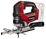 Einhell Professional Akku-Stichsäge TP-JS 18/135 Li BL Power X-Change (18 V, 135 mm Schnitttiefe in Holz, 26 mm Hubhöhe, Brushless, inkl. Sägeblatt, ohne Akku)