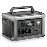 ALLPOWERS R600 Tragbare Powerstation, 299Wh LiFePO4 Batterie mit 2x 600W (1200W Spitze) AC Ausgang Solargenerator, 0-100% Schnellladung in 1 Stunde für Garten Party Reise Camping Wohnmobil Notfall