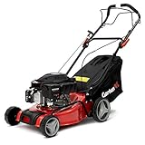 GartenXL 16R-127-M3 Benzin Rasenmäher Selbstantrieb Motormäher 40cm Benzinmäher mit Radantrieb für Mähen Sammeln Mulchen Inkl Q-clean Reinigungssystem