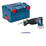 Bosch Professional 18V System BITURBO Akku Säbelsäge GSA 18V-28 (inkl. L-BOXX, ohne Akku/ Ladegerät)