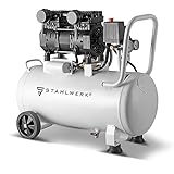 STAHLWERK Druckluft Kompressor ST 310 Pro, Flüster-Kompressor mit 10 bar, 30 l Tank, 69 dB und verschleißfreiem Motor mit einer Leistung von 1,89 PS / 1.390 Watt, 7 Jahre Herstellergarantie