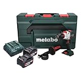 Metabo 602360500 SB 18 LTX BL I Bohrmaschine, bürstenlos, 130 Nm + 2 Akkus 18 V 4 Ah Li-Ion + Metabox Koffer