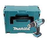 Makita DHP 453 ZJ Akku Schlagbohrschrauber 18V 42Nm im Makpac - ohne Akku und Ladegerät