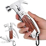 Jeelar 12-in-1 Multitool-Hammer, Edelstahl, perfektes Papa Geschenk zum Geburtstag, Vatertag, Weihnachten – Geschenke für Papa, Bester Papa Geschenke, Geburtstagsgeschenk für Papa und andere Anlässe