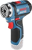 Bosch Professional 12V System Akku Bohrschrauber GSR 12V-15 FC - FlexiClick System (ohne Akku/ Ladegerät)