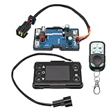 Konuooer Auto Heizung LCD Schalter Controller mit Fernbedienung 12V/24V 3KW/5KW Autoheizungsregler für Diesel Luftheizung Parkheizung