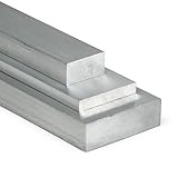 Aluminium Flach 15x10mm - Länge = 1400mm (140cm) Flachstange zum Drehen, Fräsen, Bohren, Sägen