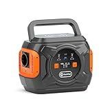 Tragbare Powerstation 292WH, FF FLASHFISH Solar Generator mit 320W(600W Spitzenleistung) Reine Sinuswelle AC 230V/DC 12V/USB-A 18W/TYP-C 100W/LED-Licht, Akku für Camping, Unterwegs,Stromausfälle