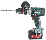 Metabo Akku-Schlagbohrschrauber SB 18 LTX Impuls (602192500) 18V 2x Li-Ion; Ladegerät ASC 55; metaBOX 145 L, Art des Akkupacks: Li-Ion , Akkuspannung: 18 V, Akkukapazität: 2 x 4 Ah