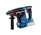 Bosch Professional 18V System Akku Bohrhammer GBH 18V-24 C (mit SDS plus, inkl. Zusatzhandgriff, ohne Akku/ Ladegerät)