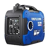 DENQBAR Inverter Stromgenerator DQ-3800 3800W Benzin Stromerzeuger mit 230V, EcoMode, USB Fast-Load, Superleise, LED Display, tragbar - Für Camping, Garage, Baustelle, Wohnmobil und Notstromaggregat