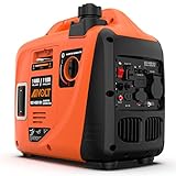 AIVOLT Inverter Stromerzeuger 1400 Watt Stromgenerator Notstromaggregat Benzin leise Stromaggregat für Campen, Festivals, und Hausgebrauch mit 2 USB, 12V DC Steckdosen und 230 V Steckdosen