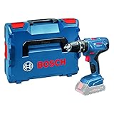 Bosch Professional 18V System Akku Schlagbohrschrauber GSB 18V-21 (max. Drehmoment 21 Nm, inkl. L-BOXX, ohne Akku/ Ladegerät)