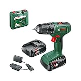 Bosch Home and Garden 06039D8005 Bosch Akkuschrauber EasyDrill 18V-40 (2 Akku 2,0 Ah, 18 Volt System, im Koffer)