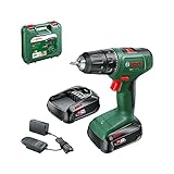 Bosch Home and Garden 06039D8005 Bosch Akkuschrauber EasyDrill 18V-40 (2 Akku 2,0 Ah, 18 Volt System, im Koffer)