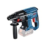 Bosch Professional 18V System Akku Bohrhammer GBH 18V-21 (mit SDS plus, max. Schlagenergie 2 J, Bürstenloser Motor, ohne Akku/ Ladegerät)