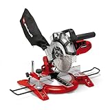 Einhell Kapp-Gehrungssäge TC-MS 2112 (max. 1.600 W, 5.000 min-1, hochwertiges HM-bestücktes Sägeblatt, Drehtisch mit Winkeleinstellung 45° links/rechts)