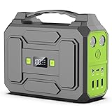 SinKeu Trabare Powerstation 99Wh/27000mAh, 100W Solar Generator Akku mit USB -C/AC/DC Ausgabe, Mobile Stromgenerator für Outdoor Camping und Notfälle