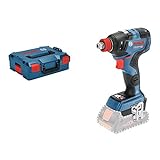 Bosch Professional 18V System Akku Drehschlagschrauber GDX 18V-200 C (max. Drehmoment: 200 Nm, 1/4 Zoll-Innensechskant, 1/2 Zoll-Außenvierkant, Connect Ready, inkl. L-BOXX, ohne Akku/ Ladegerät)