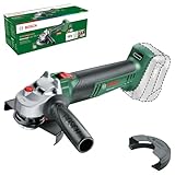 Bosch Akku-Kompakt-Winkelschleifer UniversalGrind 18V-75 (Ohne Akku; 18 Volt System; zum Schleifen, Trennen und Bürsten in verschiedenen Materialien; 125mm Schleifscheibendurchmesser; im Karton)