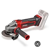 Einhell Power X-Change TE-AG 18/115 Q Li Solo 4431165 Akku-Winkelschleifer 115mm 18V, Rot