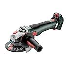 Metabo Akku-Winkelschleifer WVB 18 LT BL 11-125 Quick – 613057840 – 18 V – Schleifer mit kraftvollem Brushless-Motor – Ohne Akku und Ladegerät