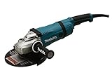 Makita GA9040RF01 Winkelschleifer 230 mm, 2.600 W, Schwarz, Türkis