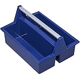 McPlus Carry P 40, blau, PP, Mehrzweck-Tragekasten, Zimmermanns-Tragekasten