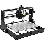 VEVOR 2500 mW CNC 3018 DIY Graviermaschine Pro 300x180x45mm Engraving Machine 3 Achse Mini Lasergravierer mit GRBL Steuerkarte und Offline Controller