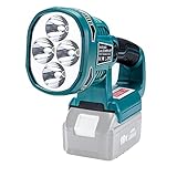 18 V Werkzeuge LED-Licht Tragbarer Outdoor-Langstreckenscheinwerfer mit USB 12 W Taschenlampe Kabelloses LED-Arbeitslicht Kompatibel mit MaKita 14,4 V-18 V Lithiumbatterie BL1860 BL1850 BL1840 BL1830