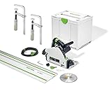 Festool Tauchsäge TS 55 FEBQ Plus FS Führungsschiene 1400/2 FSZ 120 SYS3 M 337