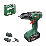 Bosch Akkuschrauber EasyDrill 18V-38 (1 Akku 2,0 Ah, 18 Volt System, im Koffer) – Akku-Allianz Aktion