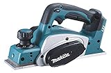 Makita Akku-Hobel 82 mm, 18 V, im Makpac ohne Akku/Ladegerät DKP180ZJ