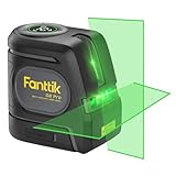 Fanttik D2 PRO Selbstnivellierend Kreuzlinienlaser mit LED-Bildschirm, 130° Vertikale Abstrahlwinkel, Umschaltbar Horizontal/Vertikal, USB-Aufladung, 2600 mAh Batterie, 30 m Arbeitsbereich, Pulsmodus