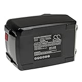 vhbw Akku kompatibel mit Metabo SB 18 L, SB 18 L BL, SB18 LT, SB 18 LT Elektrowerkzeug (6000mAh Li-Ion 18 V)