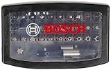 Bosch Professional 32tlg. Schrauberbit Set Extra Hart (Kreuzschlitz-, Pozidriv-, Hex-, T-, TH-, S-Bit, Zubehör Bohrschrauber und Schraubendreher)