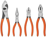 BLACK+DECKER Zangen-Set, 4-teilig (BDHT84002)