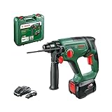 Bosch Akku-Bohrhammer UniversalHammer 18V (1x Akku 4,0 Ah; 18 Volt System; zum Bohren, Hammerbohren, Meißeln und Schrauben; im Koffer)