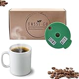 TASSI-GO Wiederverwendbare Kapsel - Nachfüllbare Kaffeekapseln | Tassimo Kapseln wiederbefüllbar | Für Bosch Tassimo-Maschinen (1x 200 ml (Großer Kaffee) - Kunststoff)