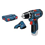 Bosch Professional 12V System Akku Bohrschrauber GSR 12V-15 (inkl. 2x L-BOXX-Einlage, L-BOXX, ohne Akku/ Ladegerät)