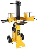 TEXAS Holzspalter 8t stehend Brennholzspalter 400V Power Split 830V Spalter für Hartholz und Weichholz 3000W | 8 Tonnen Spaltkraft | 380V Kraftstrom | Bis zu 50 cm Spaltgutlänge