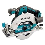 Makita DHS680Z Akku-Handkreissäge 57mm 18 V (ohne Akku, ohne Ladegerät), Blau, Silber