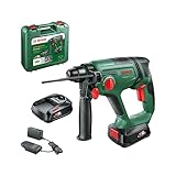 Bosch Akku-Bohrhammer UniversalHammer 18V (2x Akkus 2,5 Ah; 18 Volt System; zum Bohren, Hammerbohren, Meißeln und Schrauben; im Koffer)