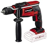 Einhell Akku-Schlagbohrmaschine TE-ID 18 Li-Solo Power X-Change (Li-Ion, 18 V, Bohr- und Schlagbohrfunktion, 13 mm max. Bohrleistung Beton, 13 mm Schnellspannbohrfutter, ohne Akku und Ladegerät)