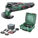 Bosch Multifunktionswerkzeug AdvancedMulti 18 (ohne Akku, 18-Volt-System, Universal-Zubehör-Set, in SystemBox | Größe S) - Amazon Edition