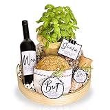 Brot Salz Wein Aufkleber zum Einzug | Einzugsgeschenke Wohnung Haus | Einweihungsgeschenk Geschenkkorb Etiketten | Traditionelles Geschenk neues Zuhause | Präsentkorb Umzug Richtfest Einweihungsparty