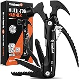 Hinshark Geschenke für Männer, 12 in 1 Multitool Camping Zubehör, Adventskalender Füllung für Männer Geschenke für Papa, Geburtstagsgeschenk Gadgets für Männer, Weihnachtsgeschenke für Männer