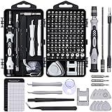 Feinmechaniker Werkzeug Set Mini Schraubenzieher: TOPWAY 122 in 1 Handy Reparatur Werkzeug Set mit 101 Bits für PC Computer iPhone Laptop Tablet PS5 Xbox Spielzeug Uhren Kamera Brillen